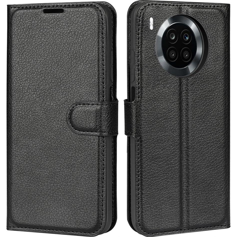 Thumbnail - Screenguard Honor 50 Lite Leather Guard Lederhülle (Honor 50 Lite), Smartphone Hülle, Schwarz