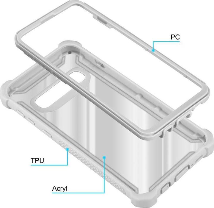 Produktbild Cadorabo Hybrid 2-in-1 Acrylic Cover (Samsung Galaxy S10+)