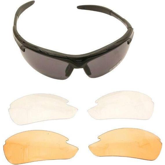 Thumbnail - Newton, Sportbrille, Fahrradbrille reaction frame3 austauschbare Gläser geliefert in Softbox, Schwarz