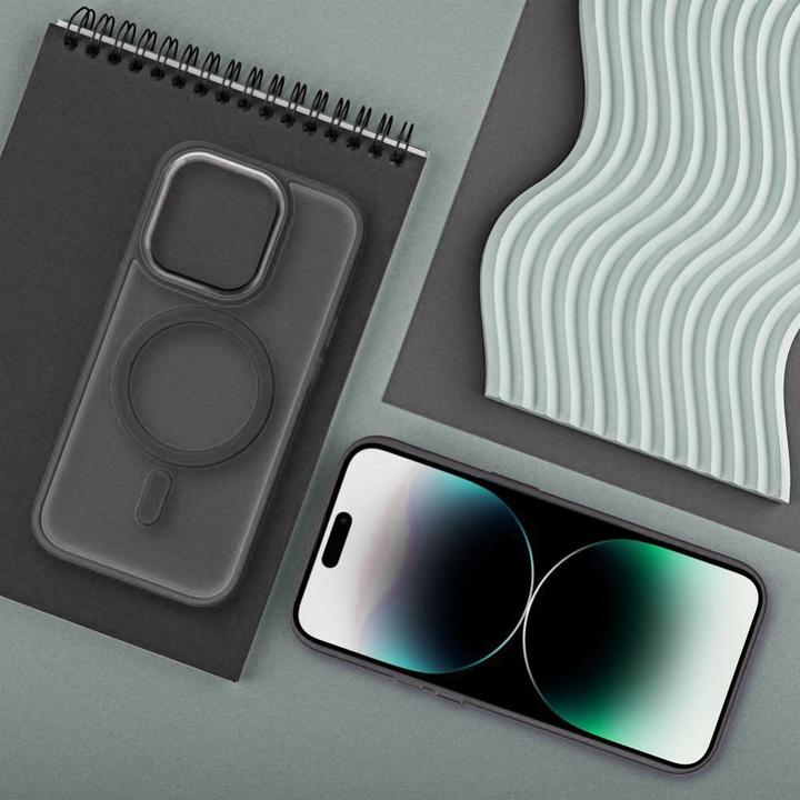 Image du produit OEM Back panel cover MATTE MAG COVER case compatible with MagSafe for IPHONE 17 Pro titanium (Apple iPhone 17 Pro)