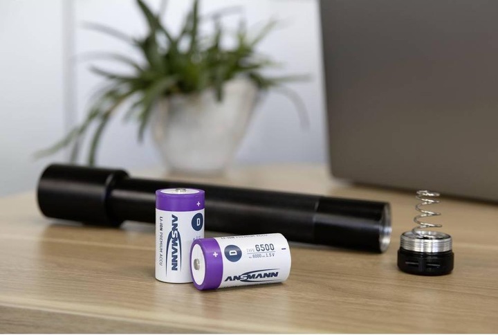 Actual product image Ansmann Premium Rechargeable (2 pcs., D, 6000 mAh)
