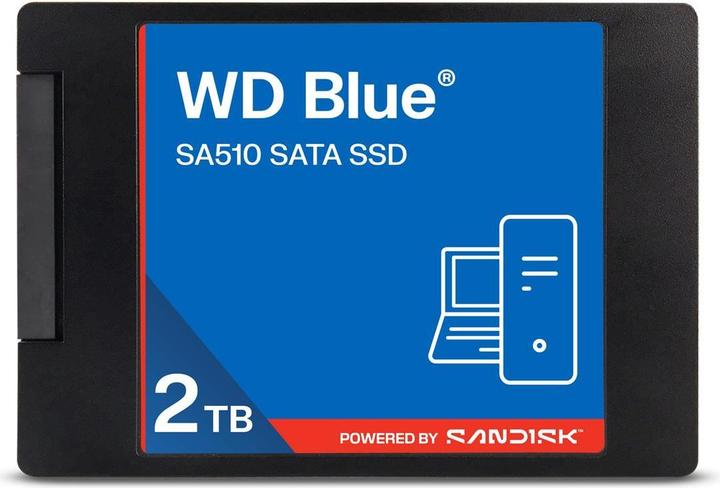 Actual product image SANDISK SSD Blue SATA 1TB 2.5 (1000 GB, 2.5")