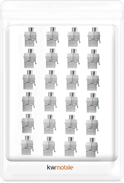 Produktbild Kwmobile Keystone Modul für CAT 8 Kabel (24pcs)