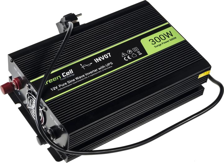 Actual product image GreenCell Voltage Car Inverter UPS for furnances and central heating pumps