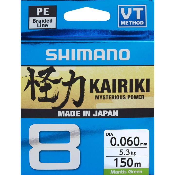 Produktbild Shimano Kairiki 8 Mantis Green (39.50 kg, 0.35 mm)