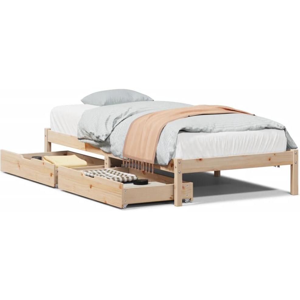 VidaXL, Bett, Bett ohne Matratze (160 x 200 cm)