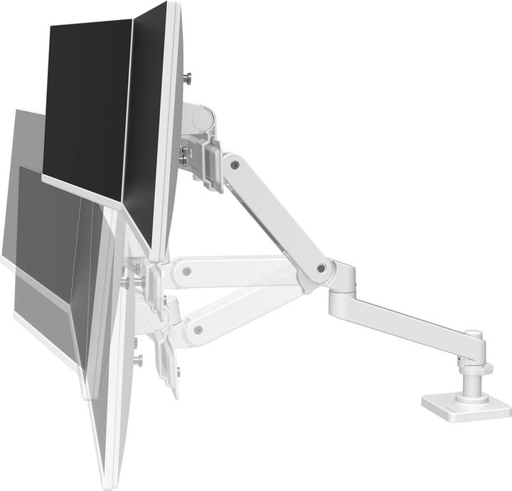 Produktbild Ergotron LX PRO ARM DUAL DIRECT DESK MOUNT white (Tisch, 27", 8.50 kg)
