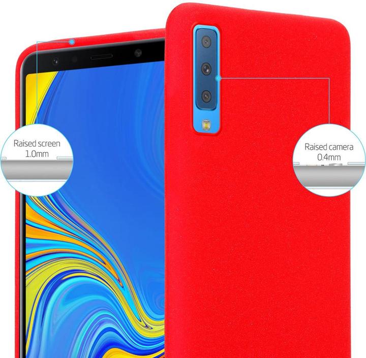 Actual product image Cadorabo TPU Frosted Cover (Samsung Galaxy A7 (2018))