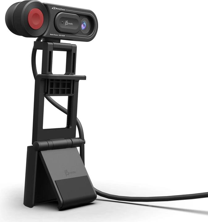 Actual product image j5Create JVU250 Webcam HD con commutazione di messa a fuoco automatica e manuale, 2 MP, 1920 x 1080 (2 Mpx)