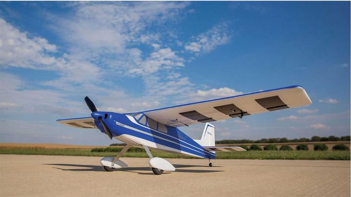 Produktbild E-Flite Valiant 1300mm Elektromotor Hochdecker BNF Basic inkl. AS3X und SAFE (Motorflugzeug)