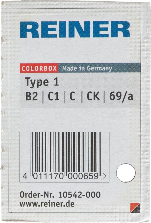 Image du produit Reiner Tampon encreur de rechange Colorbox 1, noir