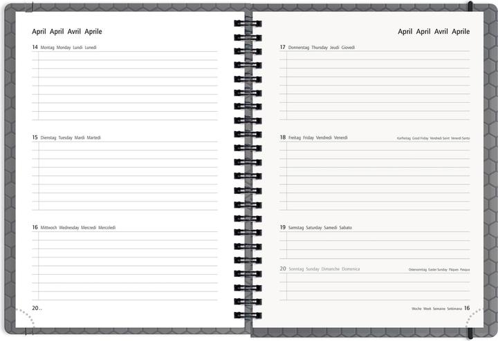 Image du produit Pelikan Agenda des élèves (A5, Allemand, Anglais, Français, Italien)