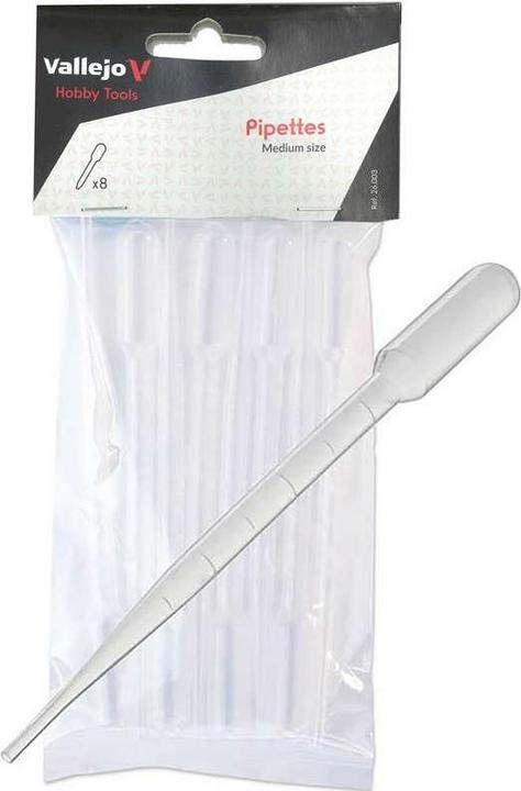 Actual product image Vallejo Pipettes Medium Size 8x3ml. (26003)