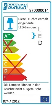 Energie-Label Schuch nD8700 4803T LED-Ex-Scheinwerfer 4000K SKI IP66 (14700 lm, IP66)