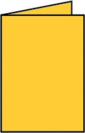 Actual product image Magni Cards Coloretti DL A6Hd 5s gold yellow (5 pcs.)