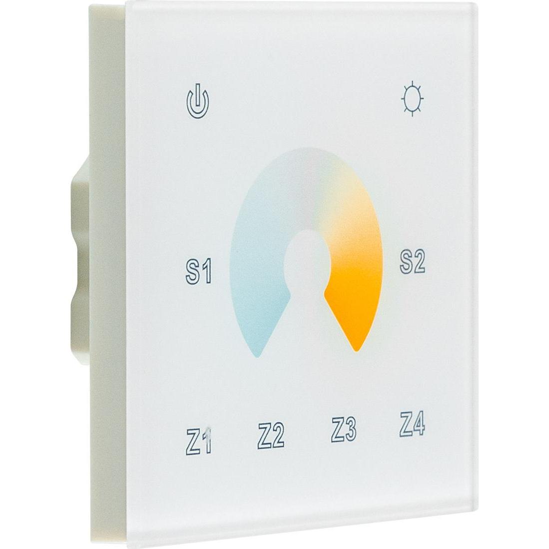 EVN Wandpanel Tunable-White 4-Kanal 868MHz, Lichtsteuerung