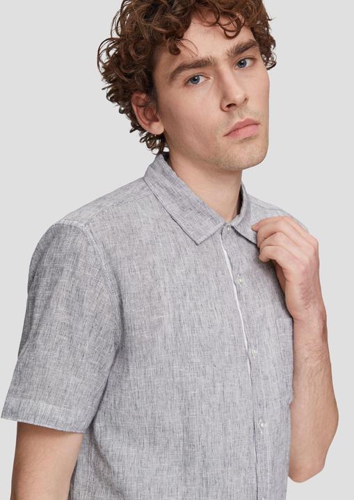 Immagine prodotto s.Oliver Hemd Kurzarmhemd mit Kentkragen (M)