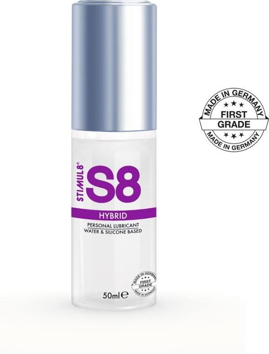 Productafbeelding Stimul8 S8 Hybride Glijmiddel 50ml (50 ml)