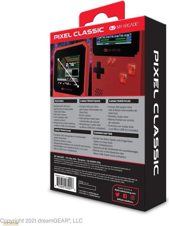 Immagine prodotto MyArcade Console Pixel Classic Retro