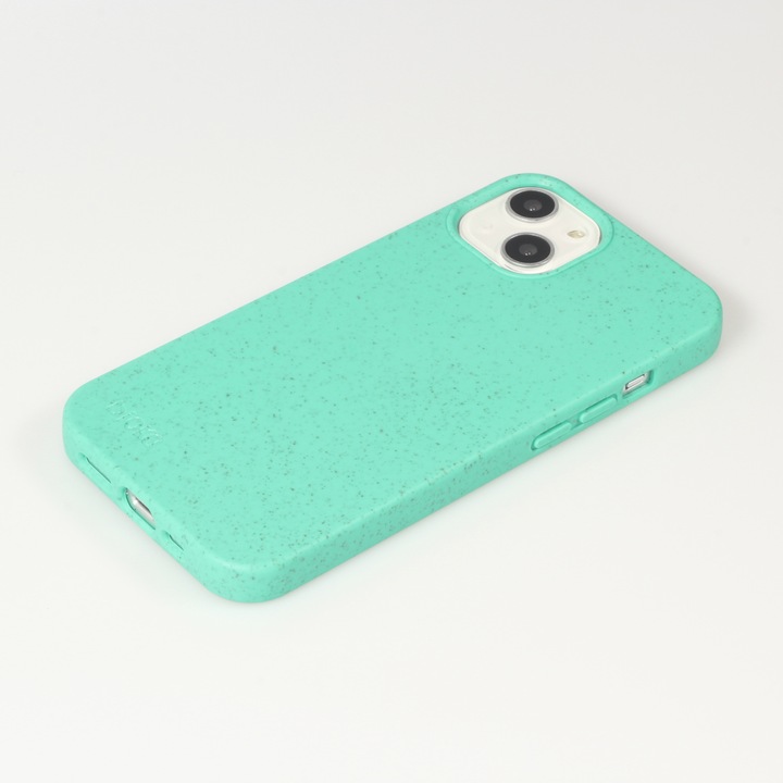 Actual product image Bioka Coque biodégradable et compostable Eco-Friendly Turquoise (Apple iPhone 14)