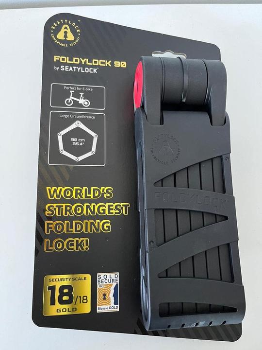 Produktbild Seatylock faltbares schlüssel-schloss forever (90 cm)