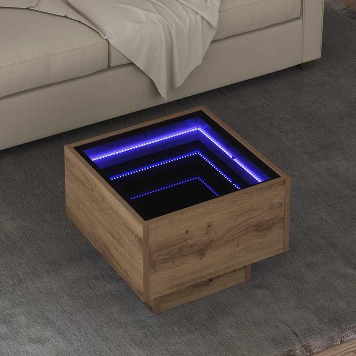 Image du produit vidaXL Rustikaler Couchtisch (40 x 40 x 30 cm)