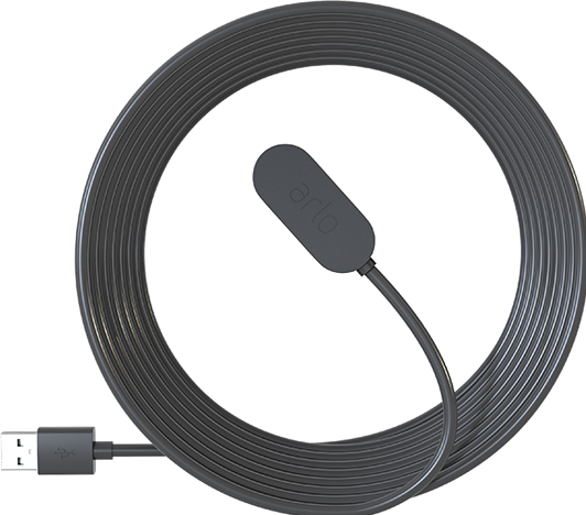 Produktbild Arlo magnetisches Innenladekabel 2.4 m schwarz (Kabel)