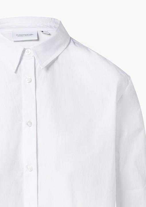 Produktbild Comma Bluse Popeline-Hemdbluse mit seitlich geschlitztem Saum (42)