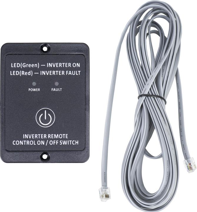 Actual product image President Remote control for 24 V inverters with pure sine wave voltage AlcaPower from