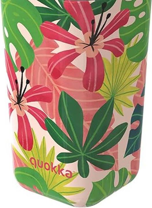 Image du produit Quokka Cube verre 540 ml - récipient pour boire avec paille (0.54 l)