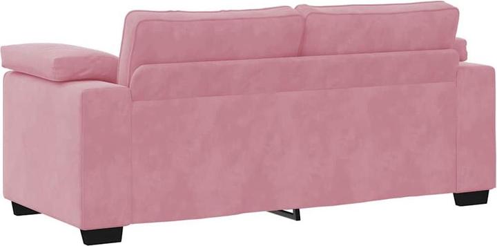 Produktbild vidaXL Zweisitzer-Sofa Rosa 140 cm Samt
