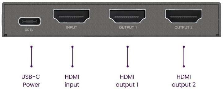 Produktbild Marmitek HDMI-Verteiler Split 712
