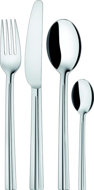 Image du produit Silit Couverts 6 personnes Cover 24pcs Monobloc acier inoxydable 18/10 poli (6 pcs, Couteau)