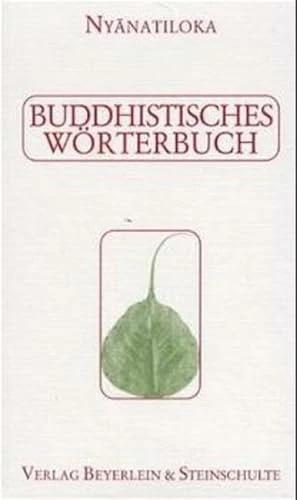 Produktbild Buddhistisches Wörterbuch (Deutsch, Nyanatiloka)