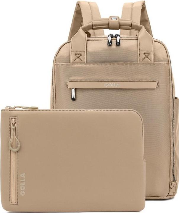 Immagine prodotto Golla Set di zaino e custodia per laptop da 15 pollici, Caffè