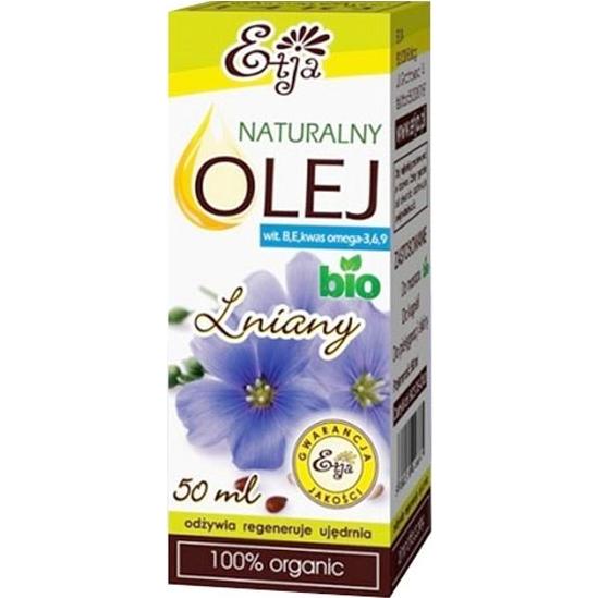 Etja Natural Oil Flaxseed Organic 50Ml (Körperöl, 50 ml) (33083198)