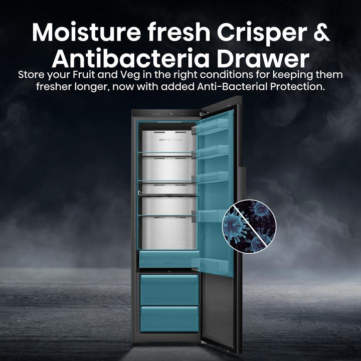 Actual product image Hisense RL5K370GSFC Kühlschrank Stand 372l, Schwarz (372 l)