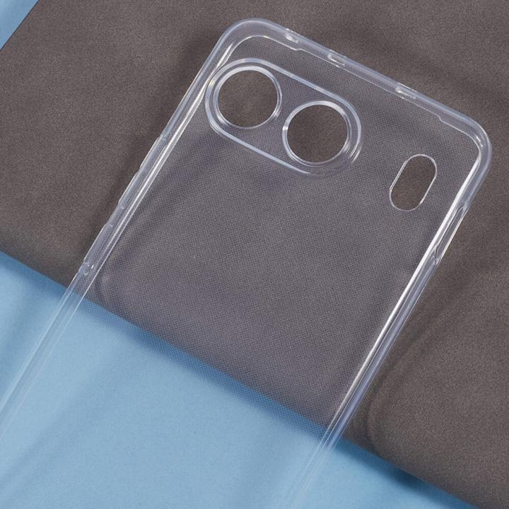 Actual product image Cover-Discount OnePlus Nord 4 - Silicone rubber case transparent (OnePlus Nord 4)