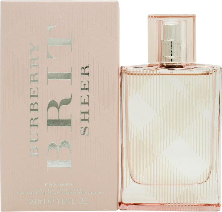 Image du produit Burberry Brit Sheer by Eau de Toilette Vaporisateur 50 ml (Eau de toilette, 50 ml)