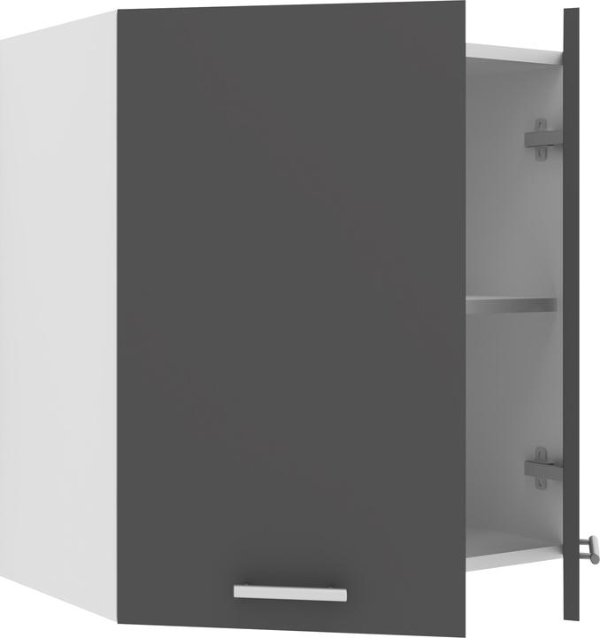 Produktbild VCM Küchenschrank Breite 60 cm Holztür Hängeschrank Küche Küchenmöbel Esilo (60 x 60 x 31 cm)