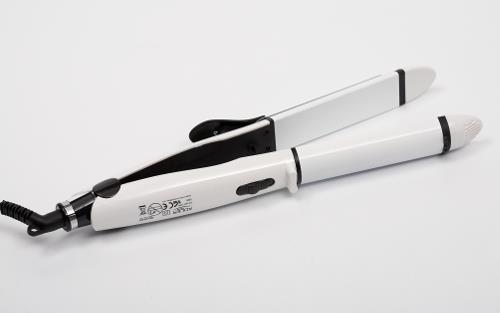 Actual product image Adler Hair straightener Warranty 24 months, Ceramic heating system, 50 W, White