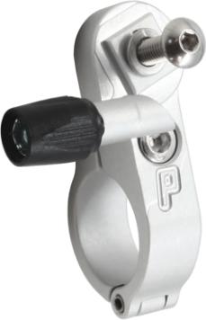 Actual product image Paul Component Engineering Paul Component - Thumbie Shift Lever Bracket, Shimano (Silver/22.2mm, Set (Front and Rear)