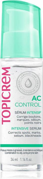 Topicrem AC Control Sérum Intensif Anti-Blemish Sebum Regulator and Residual Marks 32ml (30 ml)