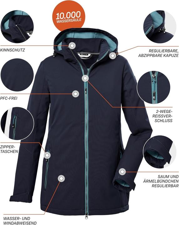 Image du produit Killtec Giacca Softshell con Cappuccio Staccabile (38)
