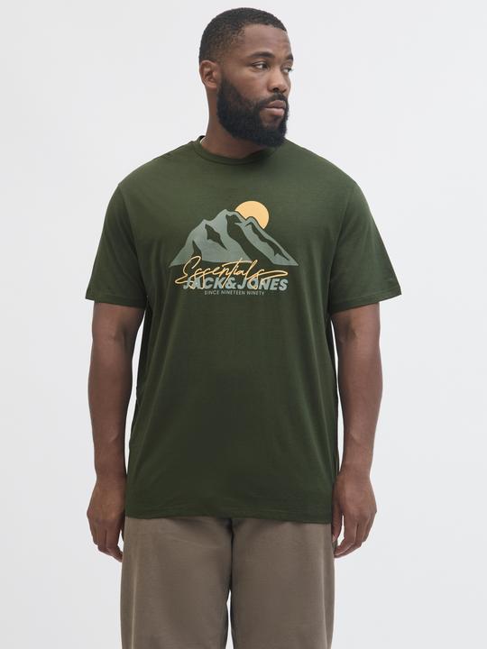 Produktbild Jack & Jones Plus Size Gedruckt T-shirt T-shirt (4XL)