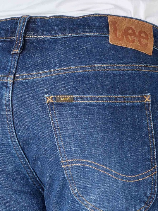 Actual product image Lee Luke Jeans Slim Tapered Fit Dark Worn Kansas (W36/L34)