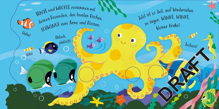 Actual product image Baby's finger play book: Little octopus (German)