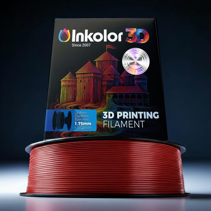 Produktbild Inkolor 3D Filament PLA Rot (PLA, 1.75 mm)