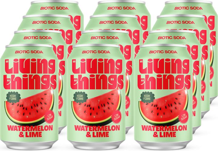 Produktbild Living Things Watermelon und Lime (12 x 33 cl)