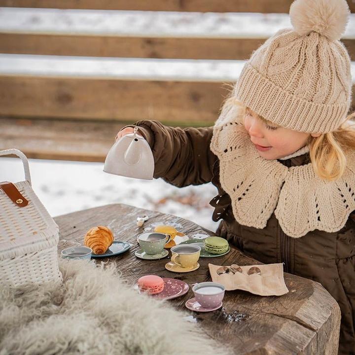 Image du produit Jabadabado Service à thé Play-utensils en étain